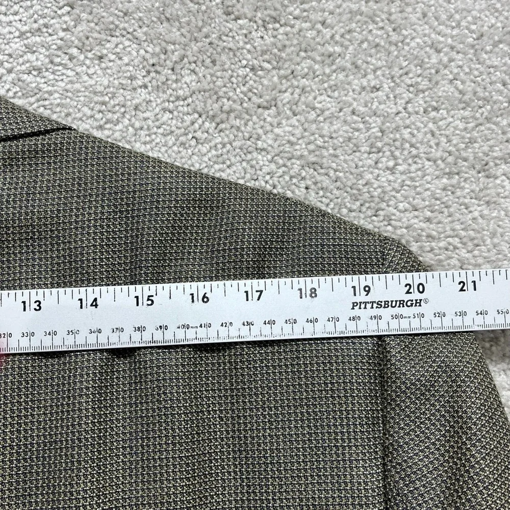 Hart Schaffner Marx  Blazer Men's 41 L Brown‎ Black  Dinner Sport Coat Nordstrom